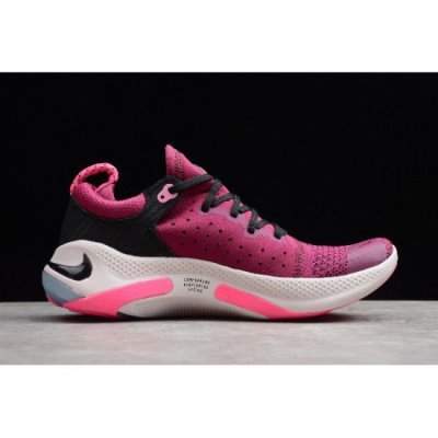 Nike Bayan Joyride Run Flyknit Paspberry Kırmızı / Siyah / Pembe Koşu Ayakkabısı Türkiye - OUPKN840